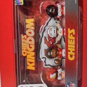 Mattel Little People Kansas City Chiefs Mahomes Kelce New!